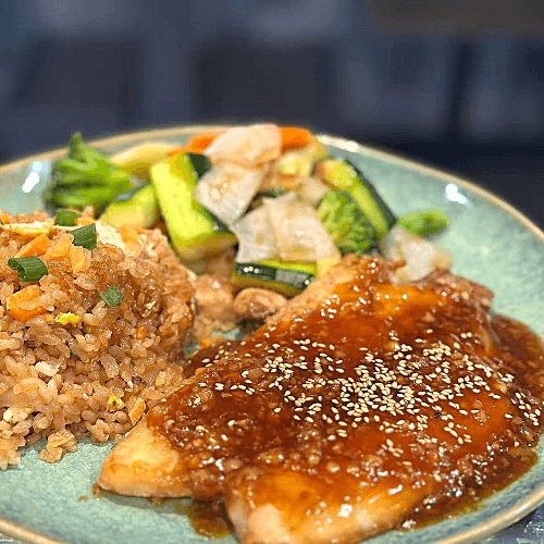 Hibachi Red Snapper