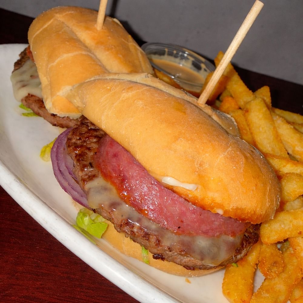 Red Roman Burger