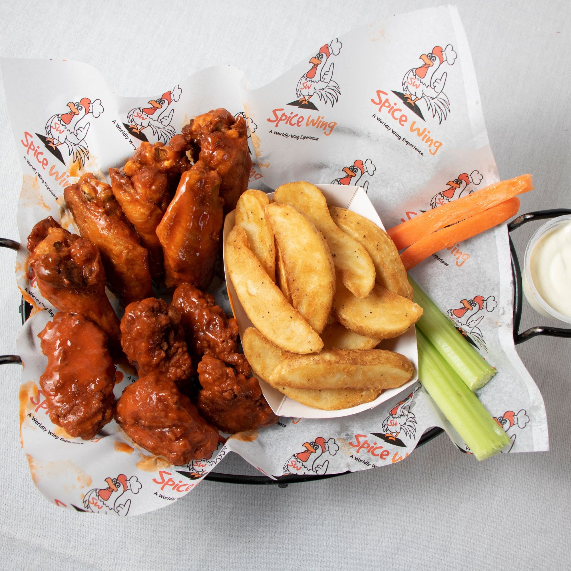 Mixed Wings (Bone-In/Boneless) Combo