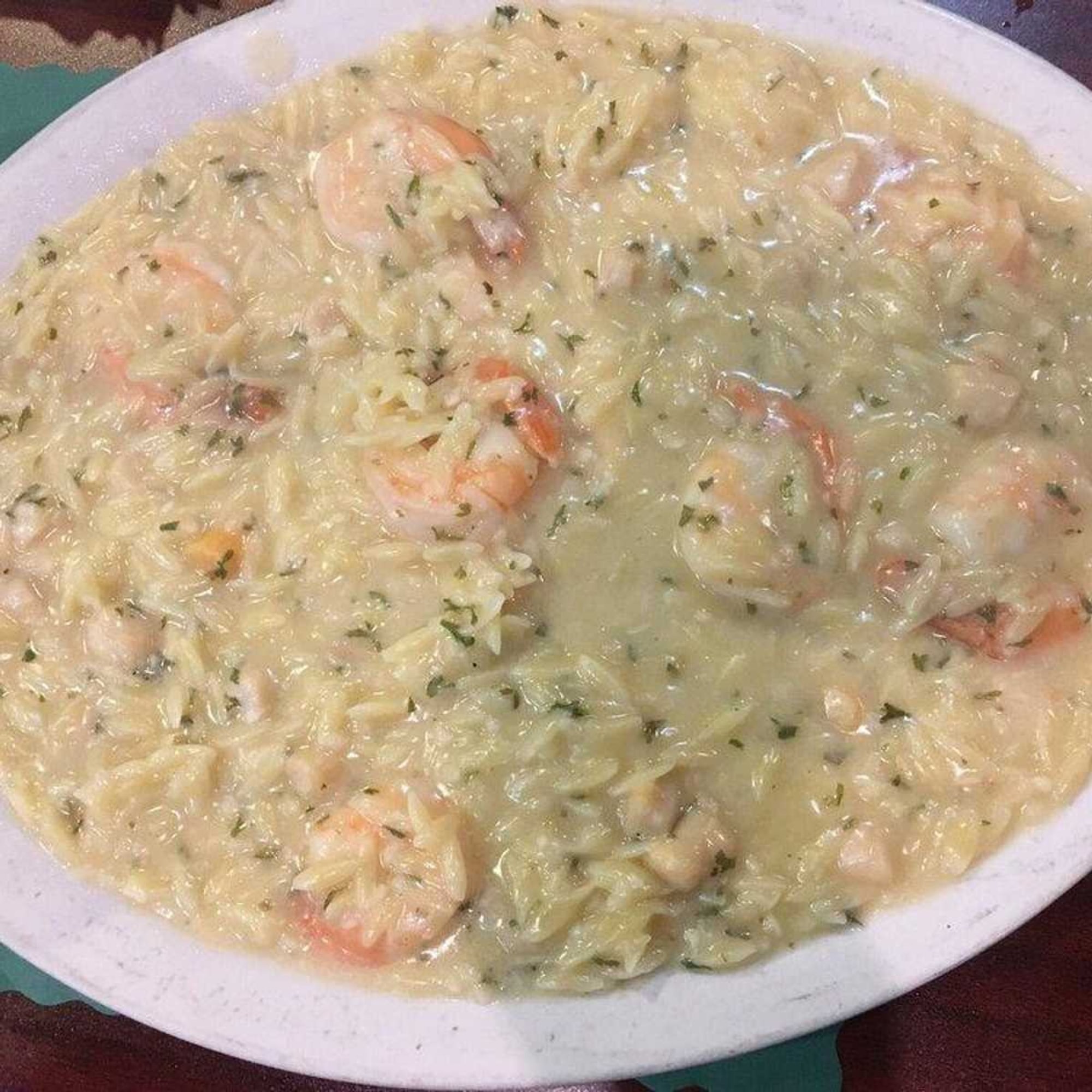 Scallops and Shrimp Con Vino