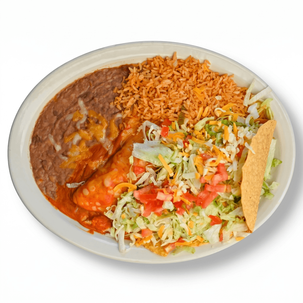 Enchilada, Taco, Tostada
