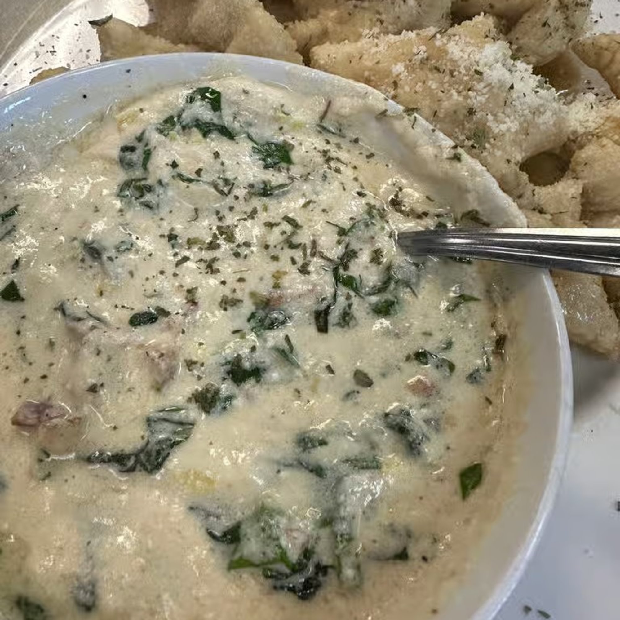 Spinach, Artichoke, and Bacon Dip