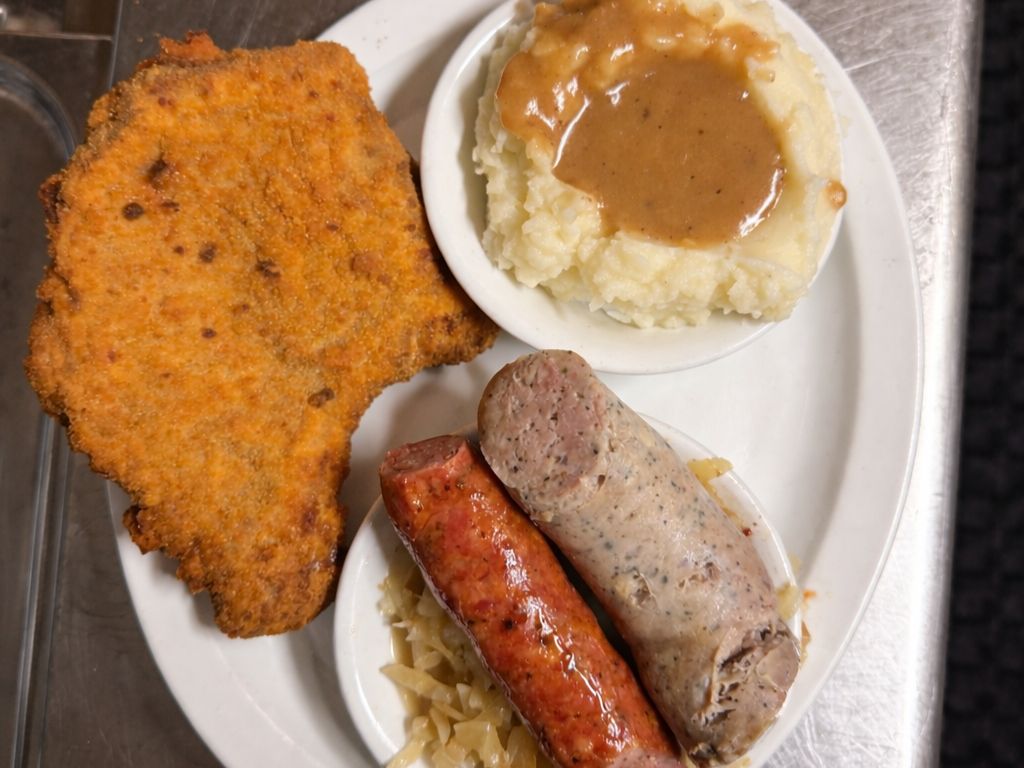 Pork Chop & Kielbasa