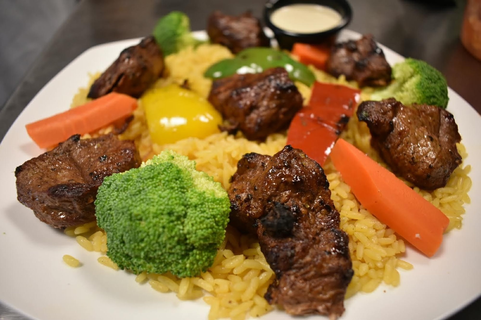 Lamb Shish Kebob Entree