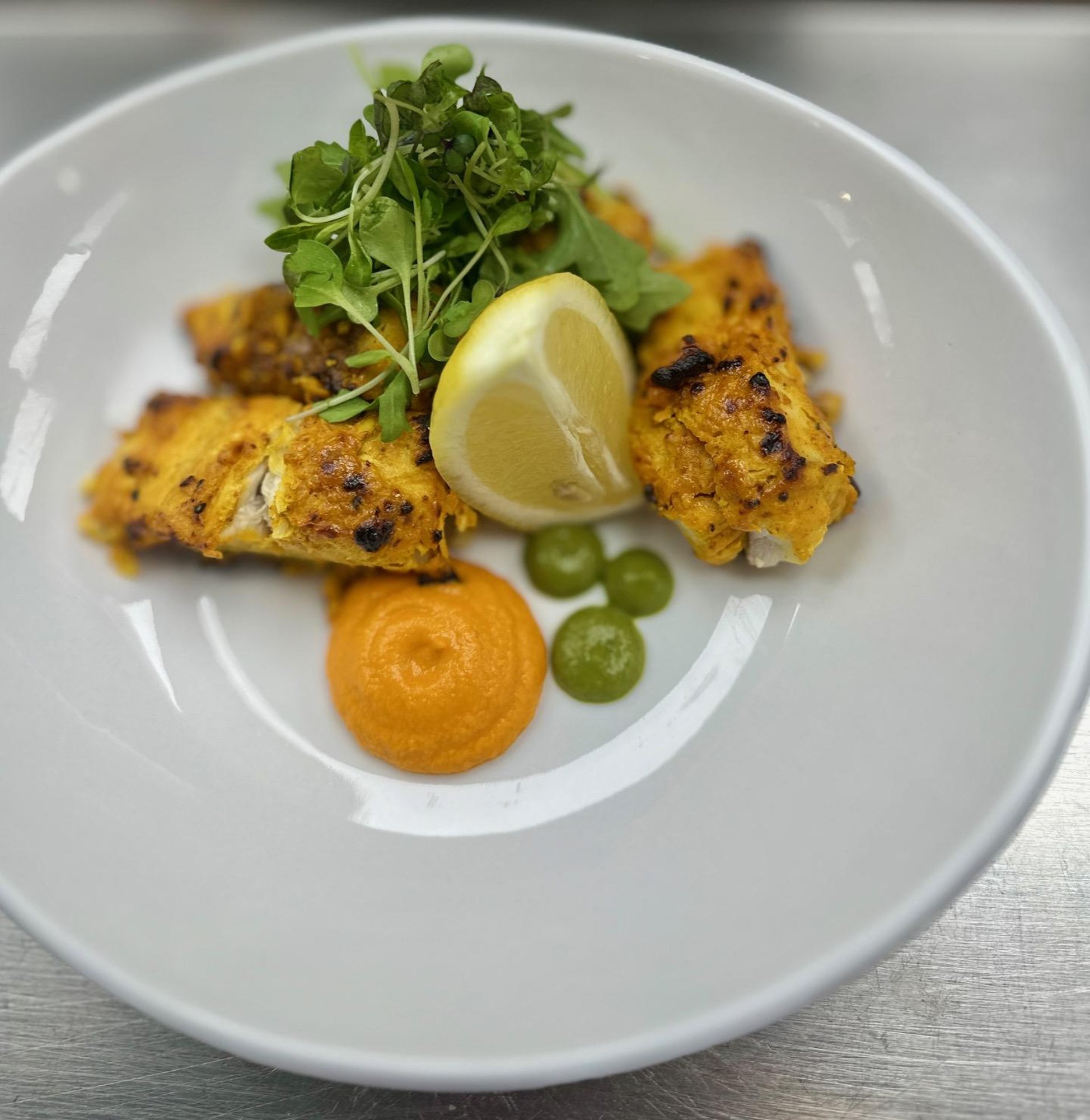 Bengal Garlic Fish Tikka (gf)