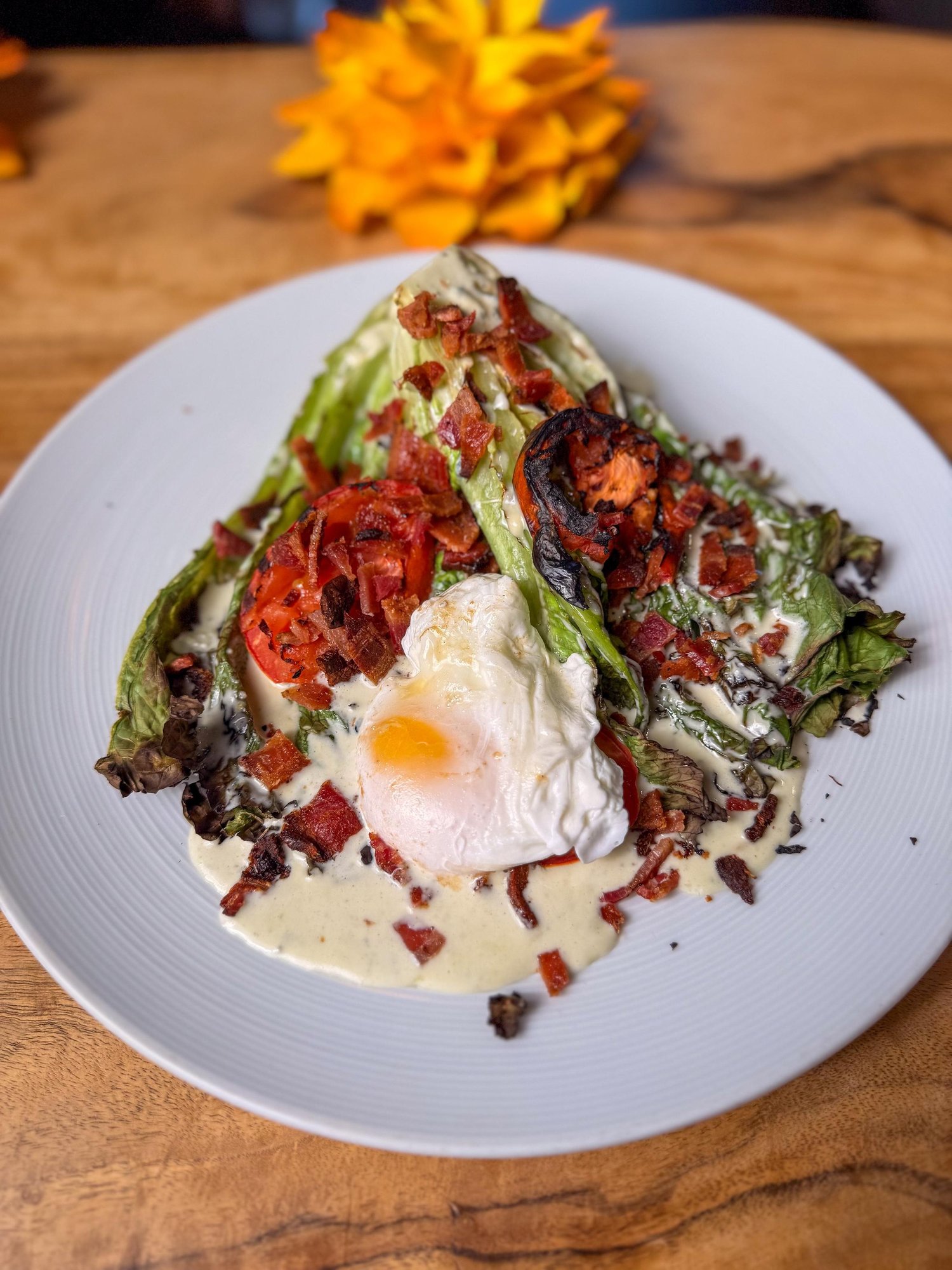 Grilled Romaine