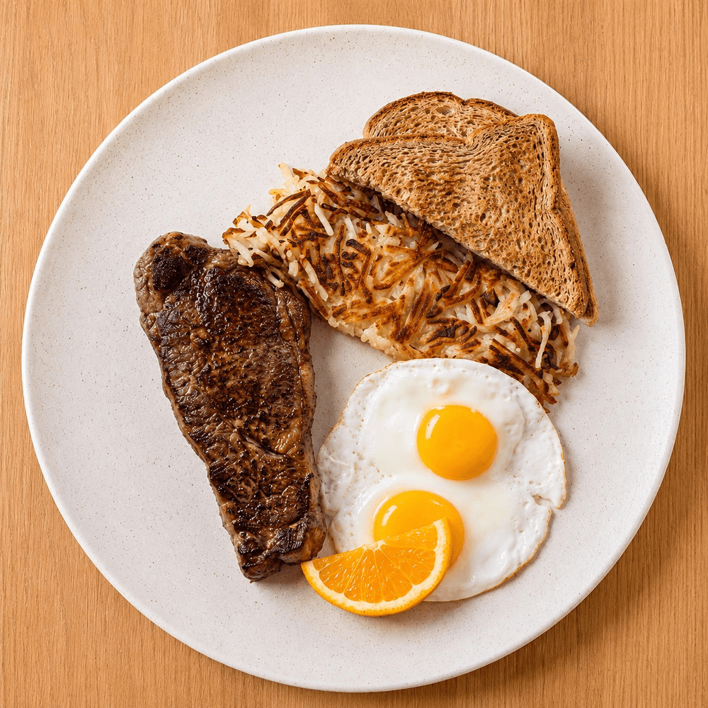 New York Steak & Eggs