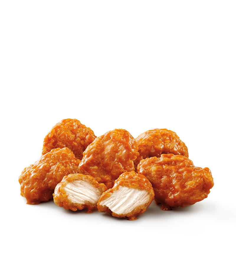 SONIC's Boneless Wings are 100% all white meat chicken with a traditional crispy coating tossed in our returning favorite Buffalo sauce.