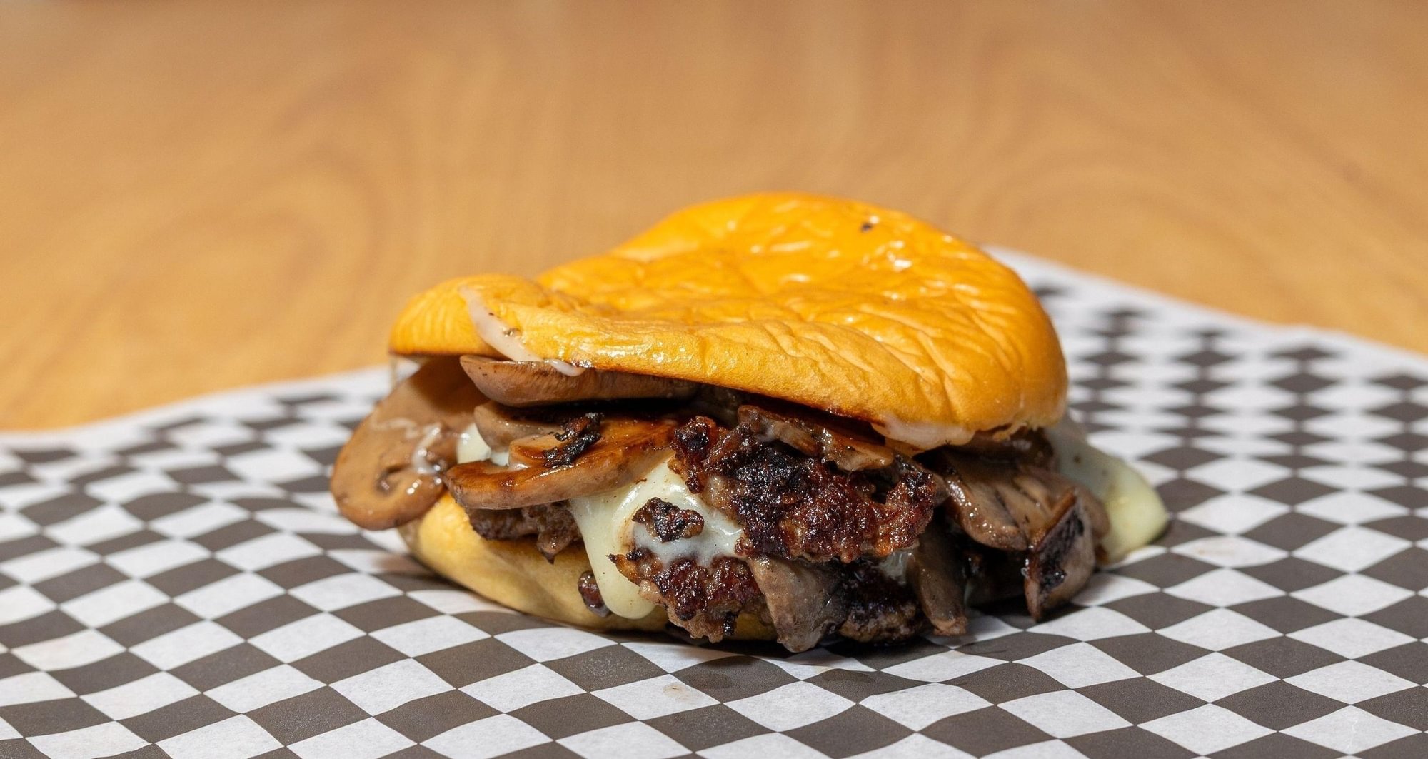 Mushroom Swiss Smash