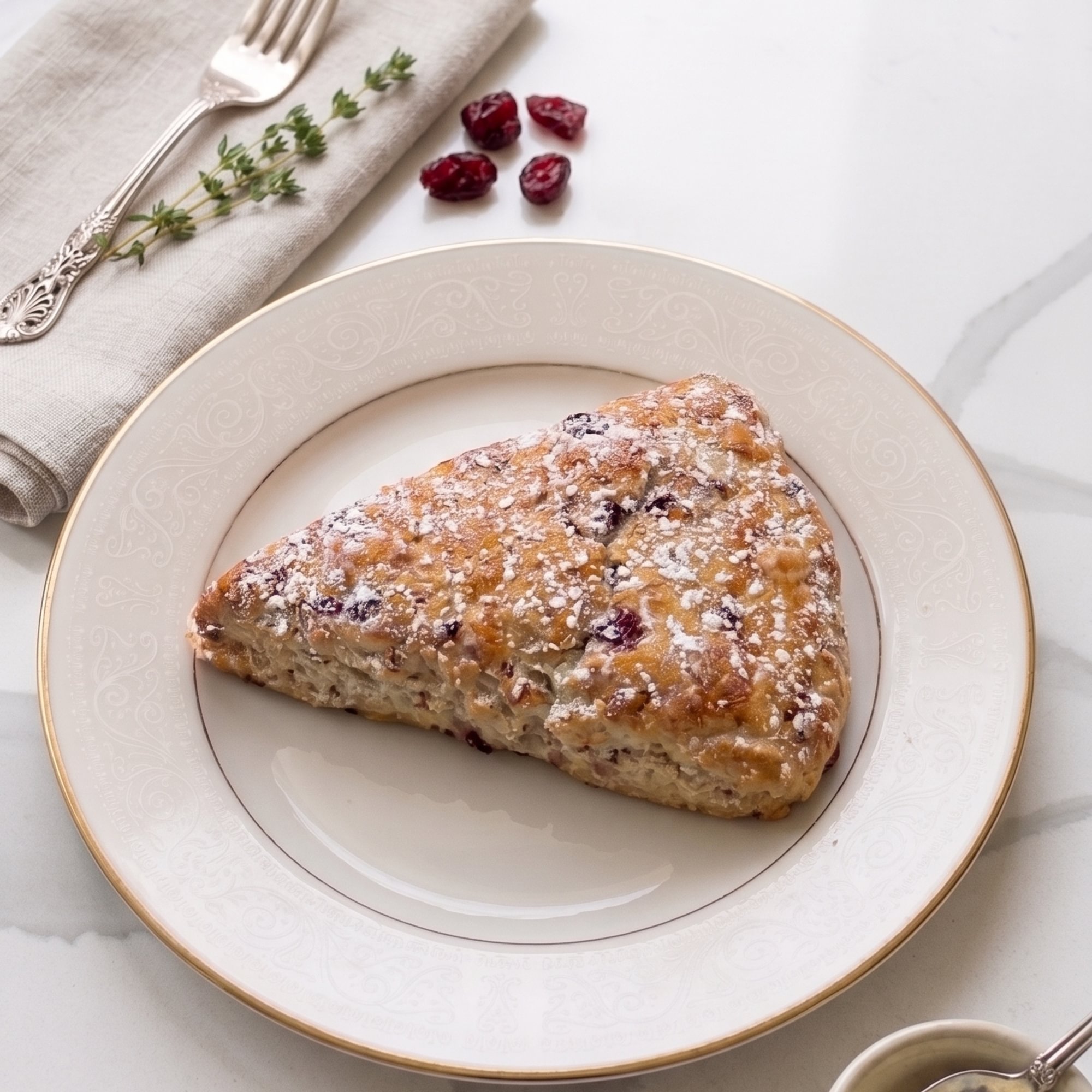 Cranberry Orange Scone