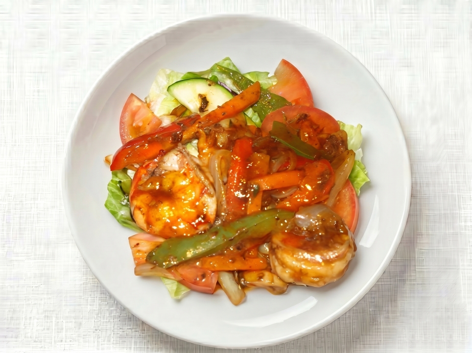 Jerk Shrimp Salad
