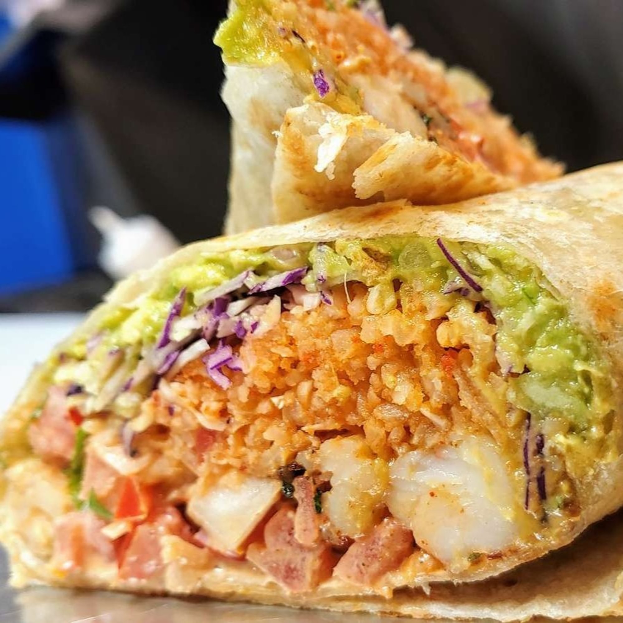 Shrimp Burrito