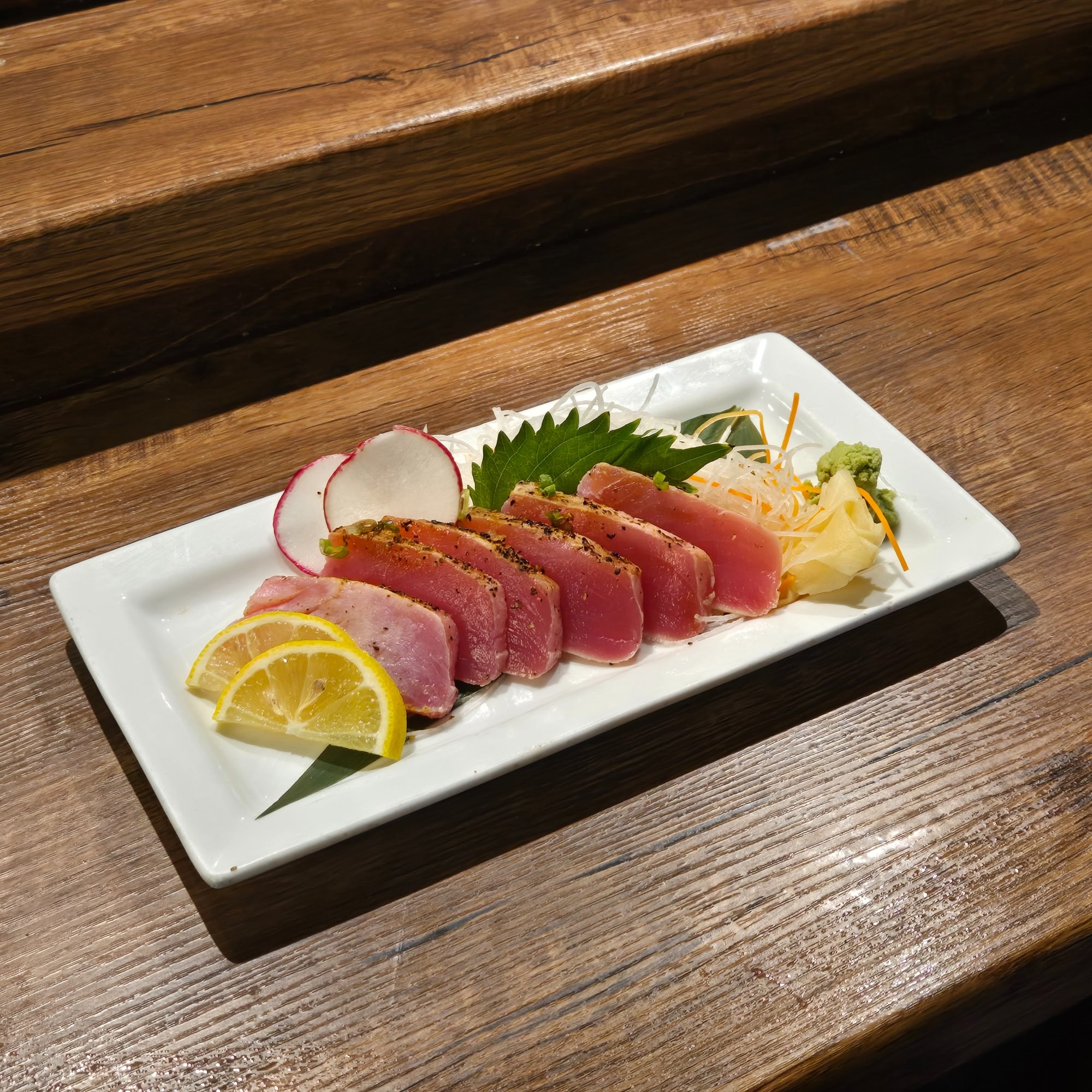 Cajun Tuna Sashimi