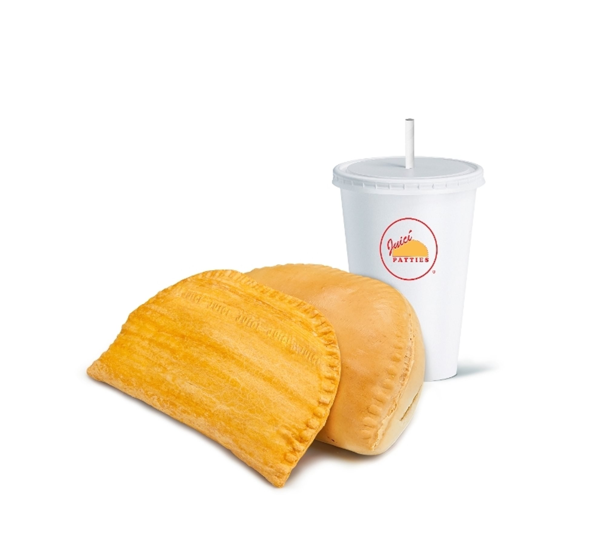 Patty & Coco Bread w/Drink