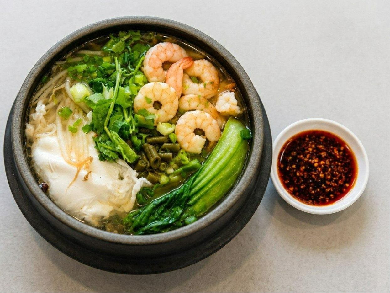 Shrimp Noodle Soup