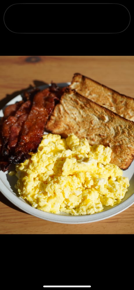 scrambled eggs