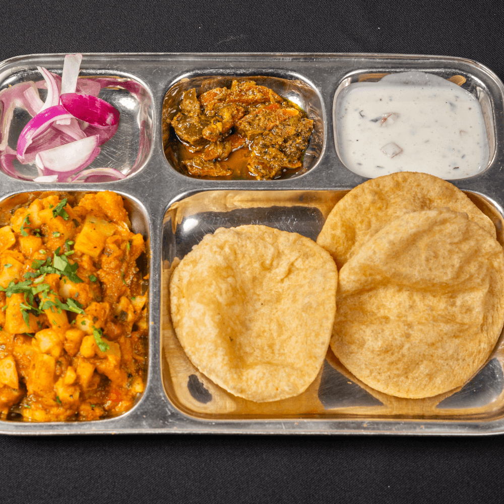 Chole Bature / Aloo Puri