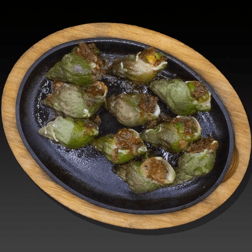 Grilled Escargot with Garlic & Butter