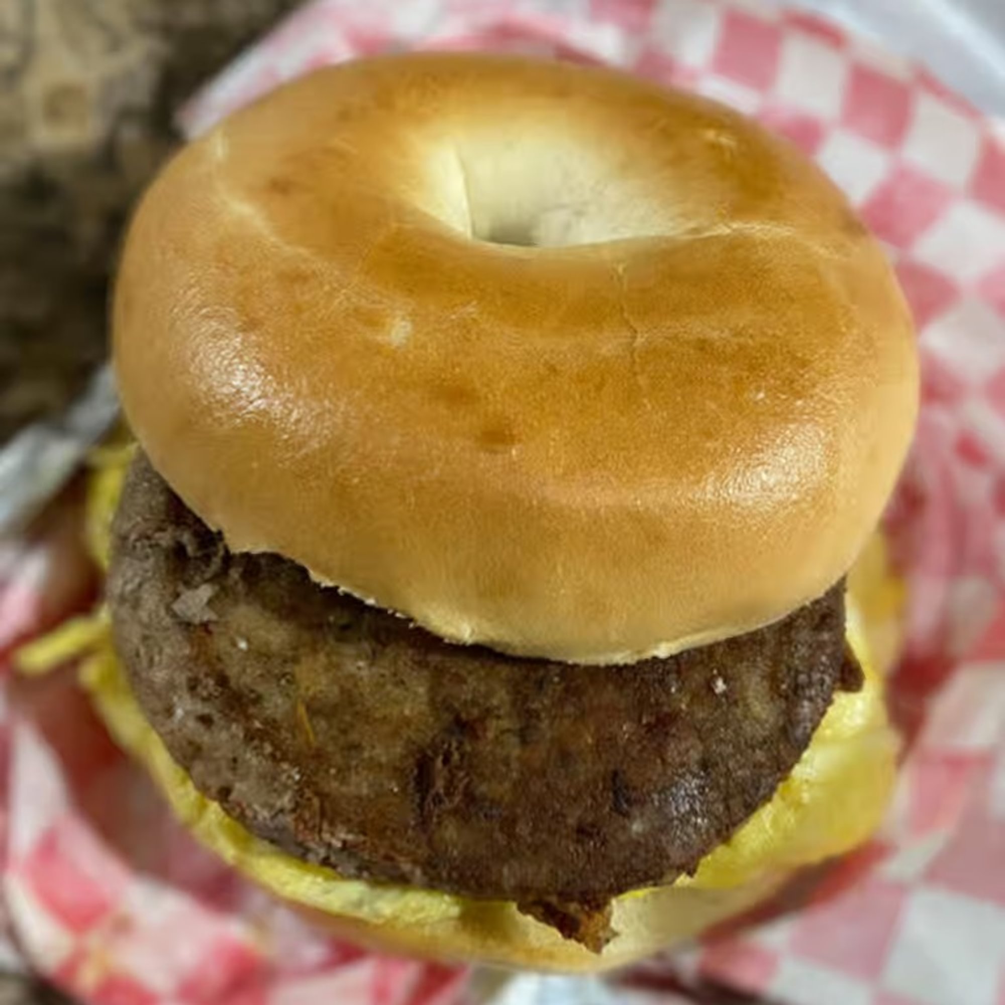 Sausage & Egg Bagel