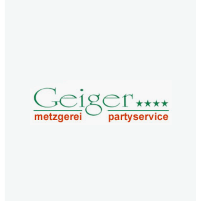 Logo von Metzgerei Partyservice Geiger