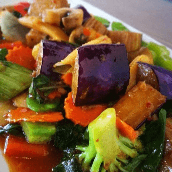 Eggplant with Thai Basil