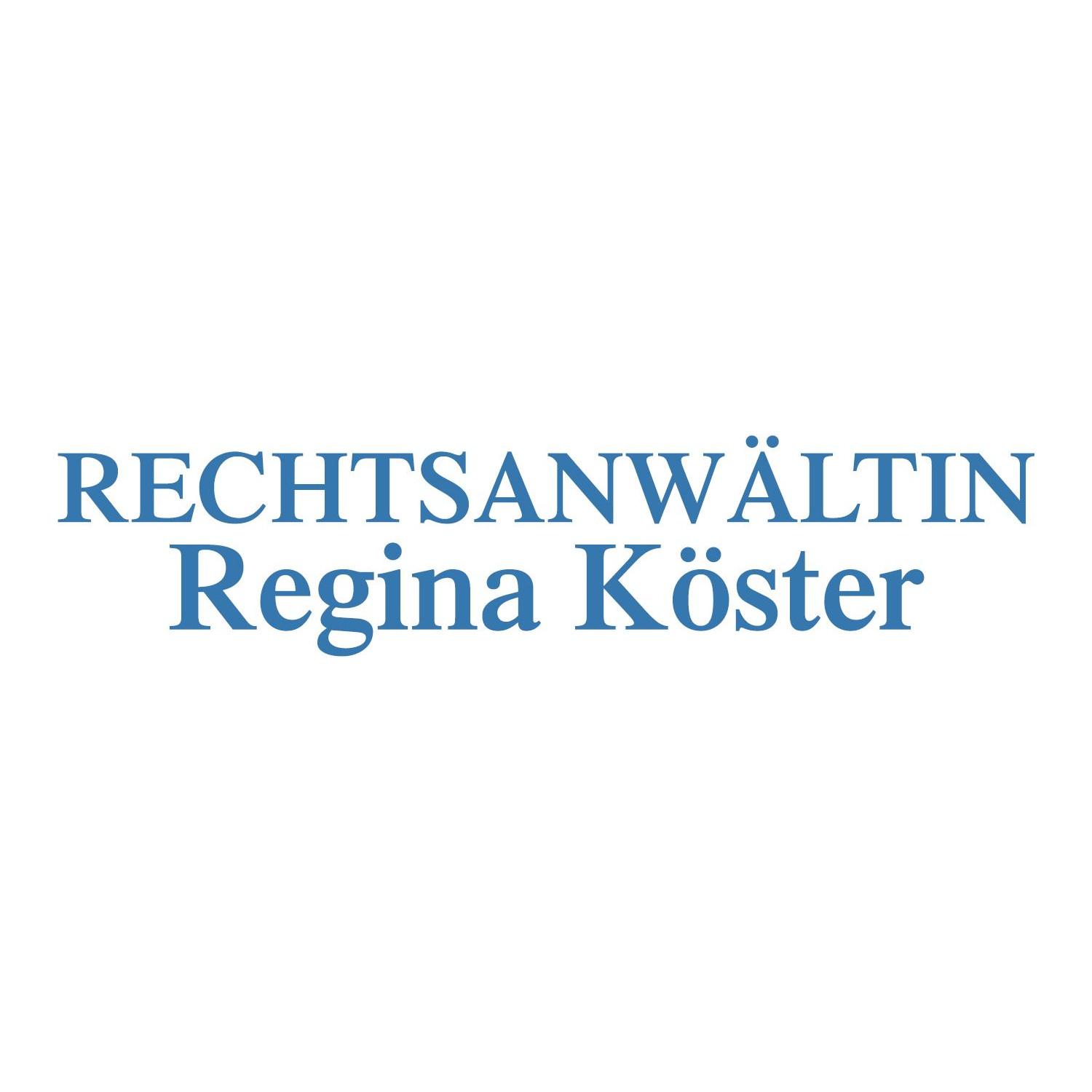Logo von Rechtsanwältin Regina Köster
