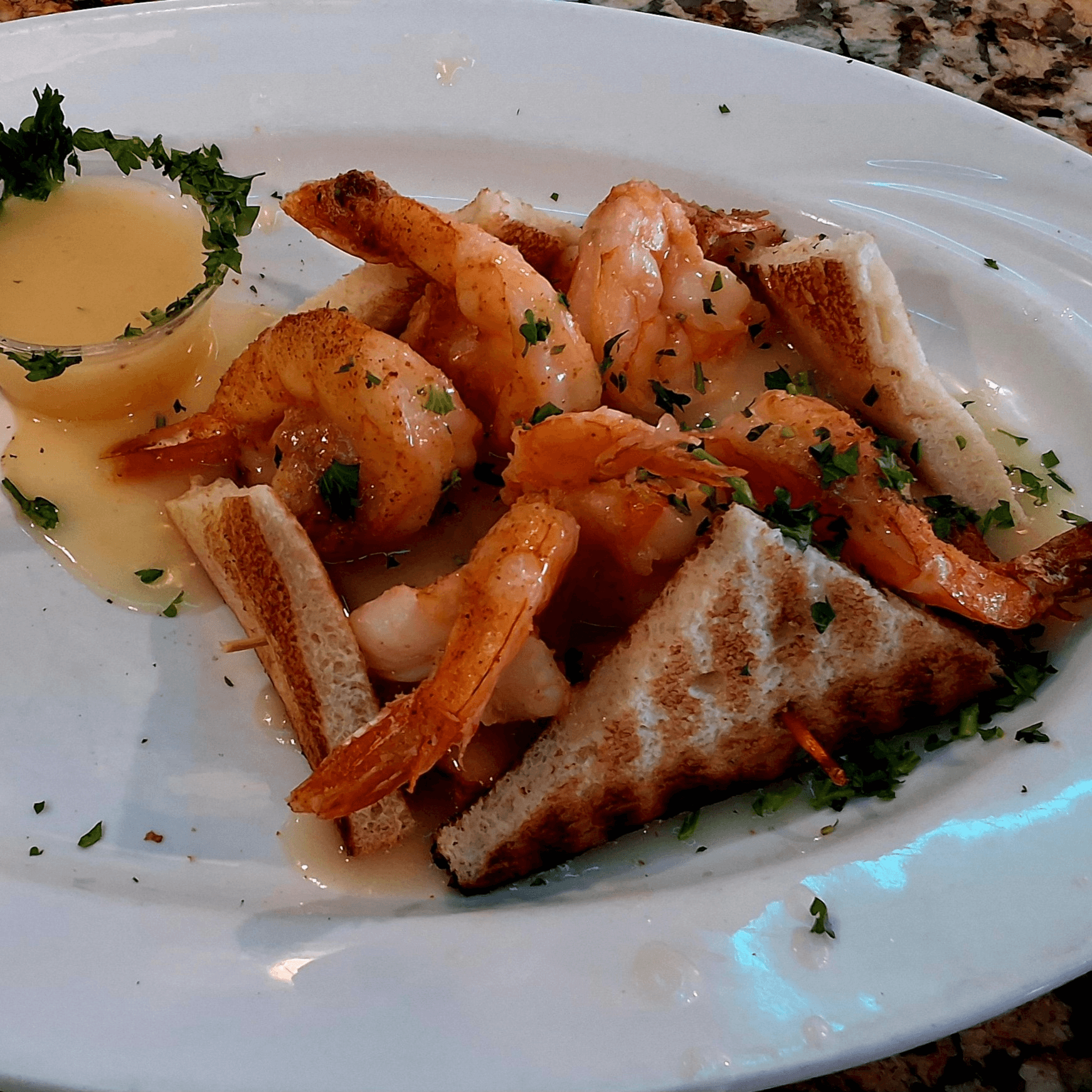 Broiled Jumbo Shrimp