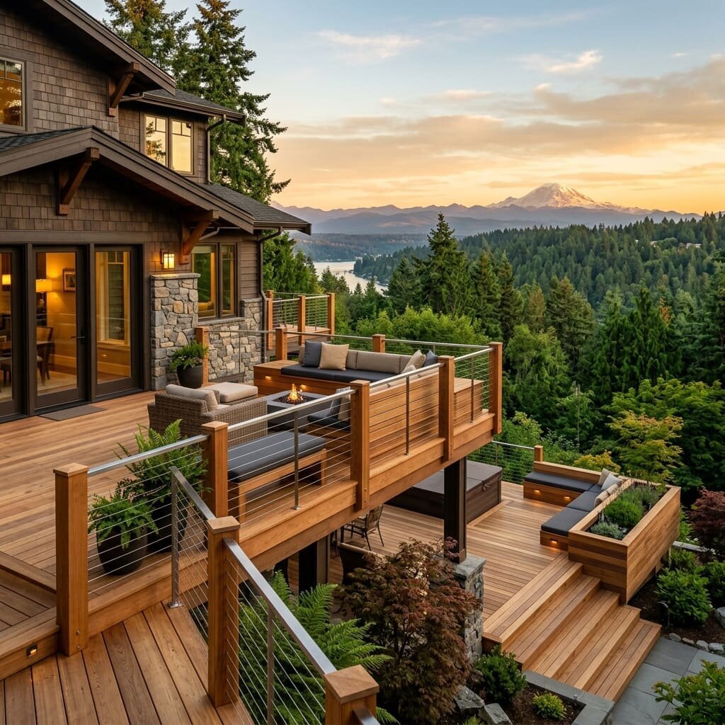 Deck Contractor Bellevue WA Image