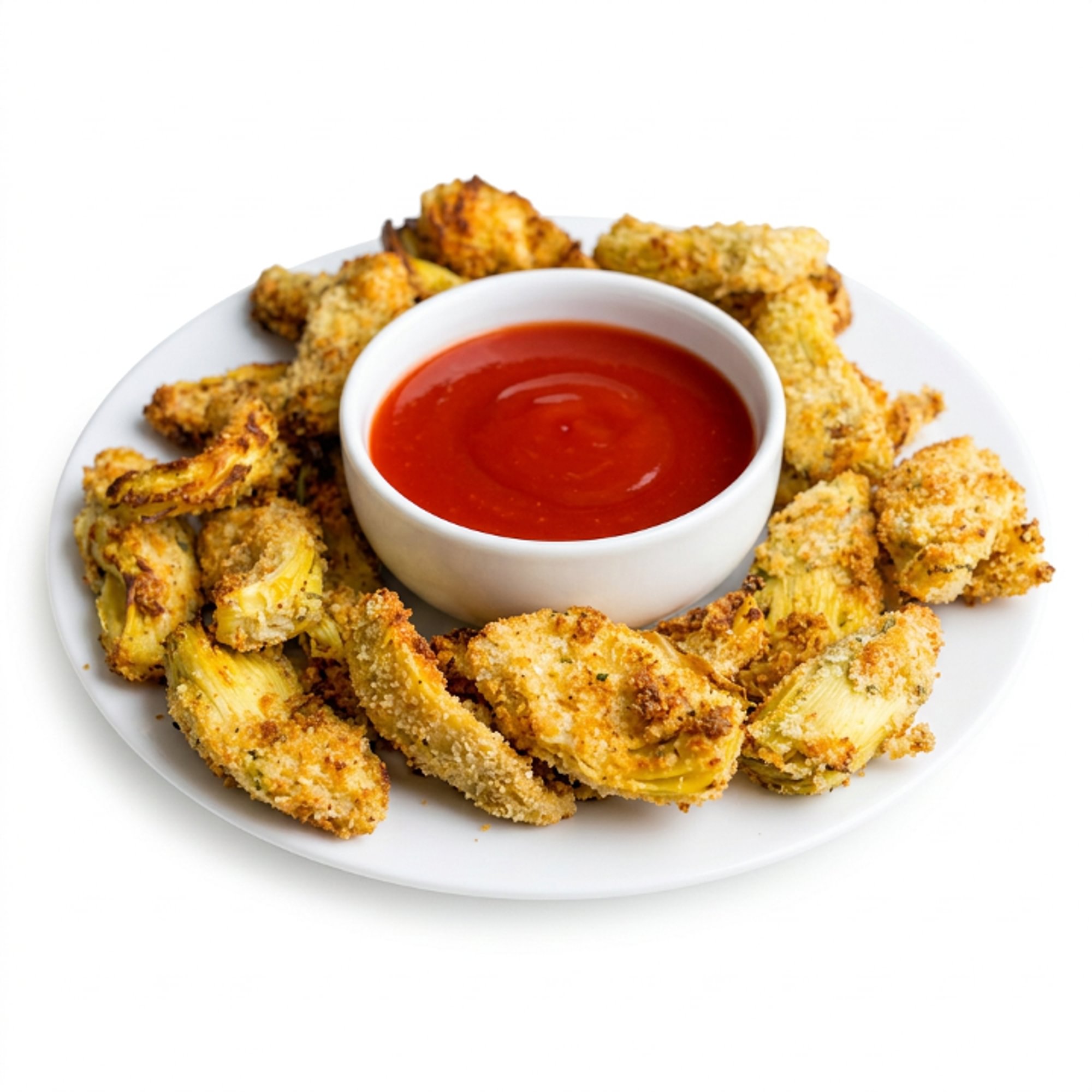 Crispy parmesan artichokes