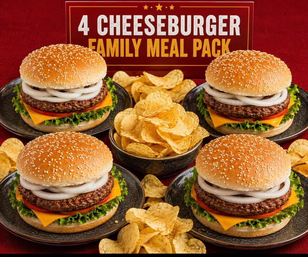 Family Cheeseburgers Deal