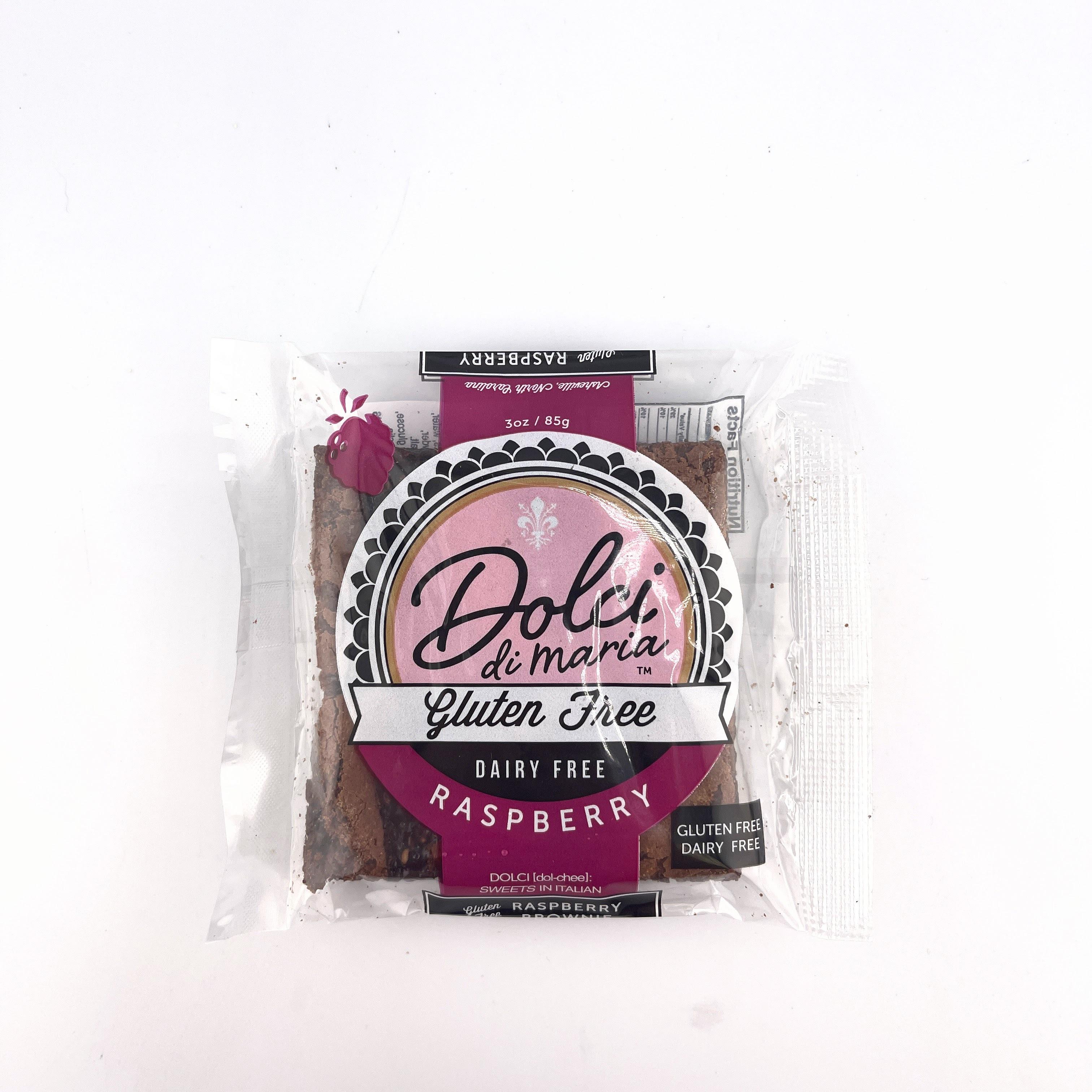 Gluten Free Dolci di Maria Raspberry Brownie