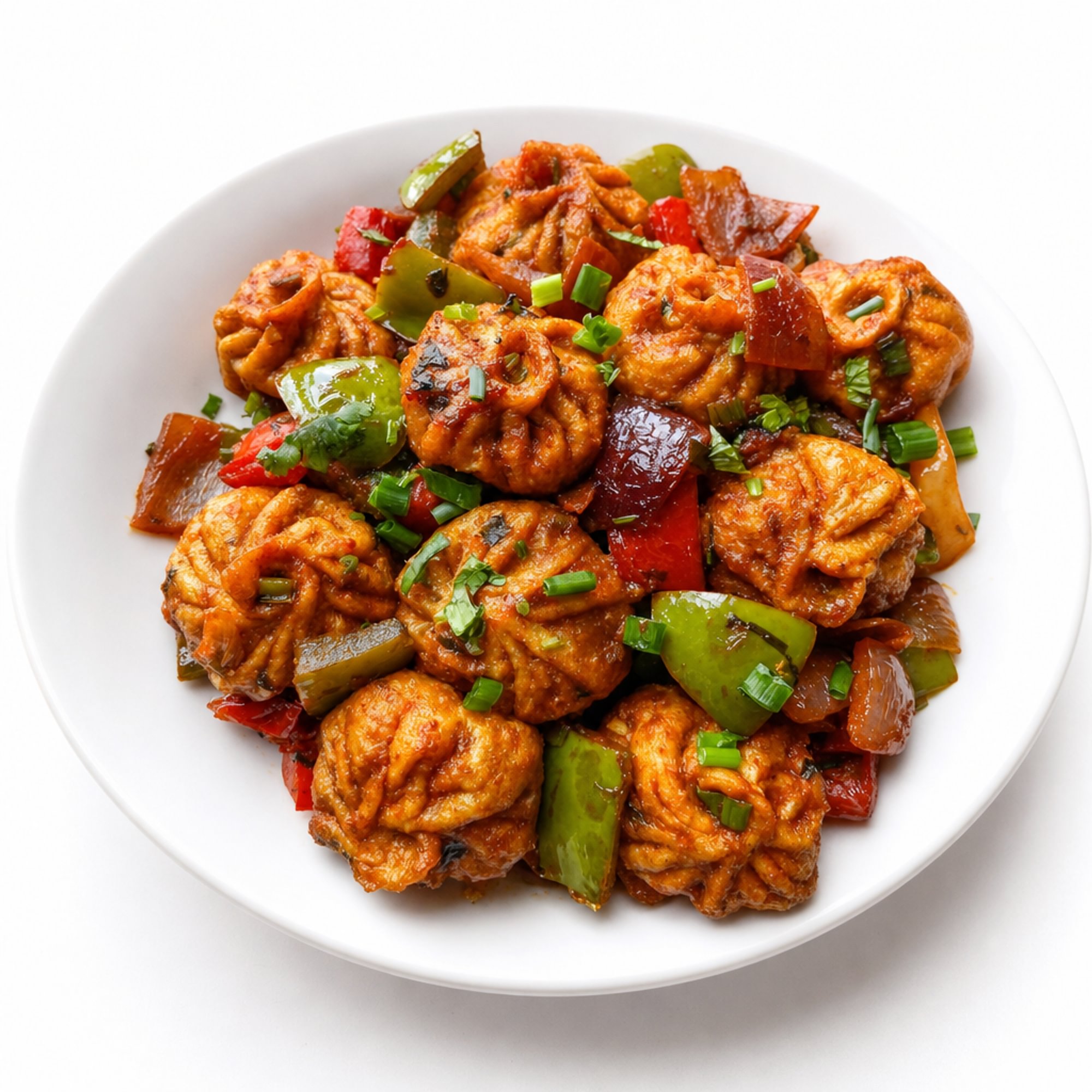 Chili Momos (8)