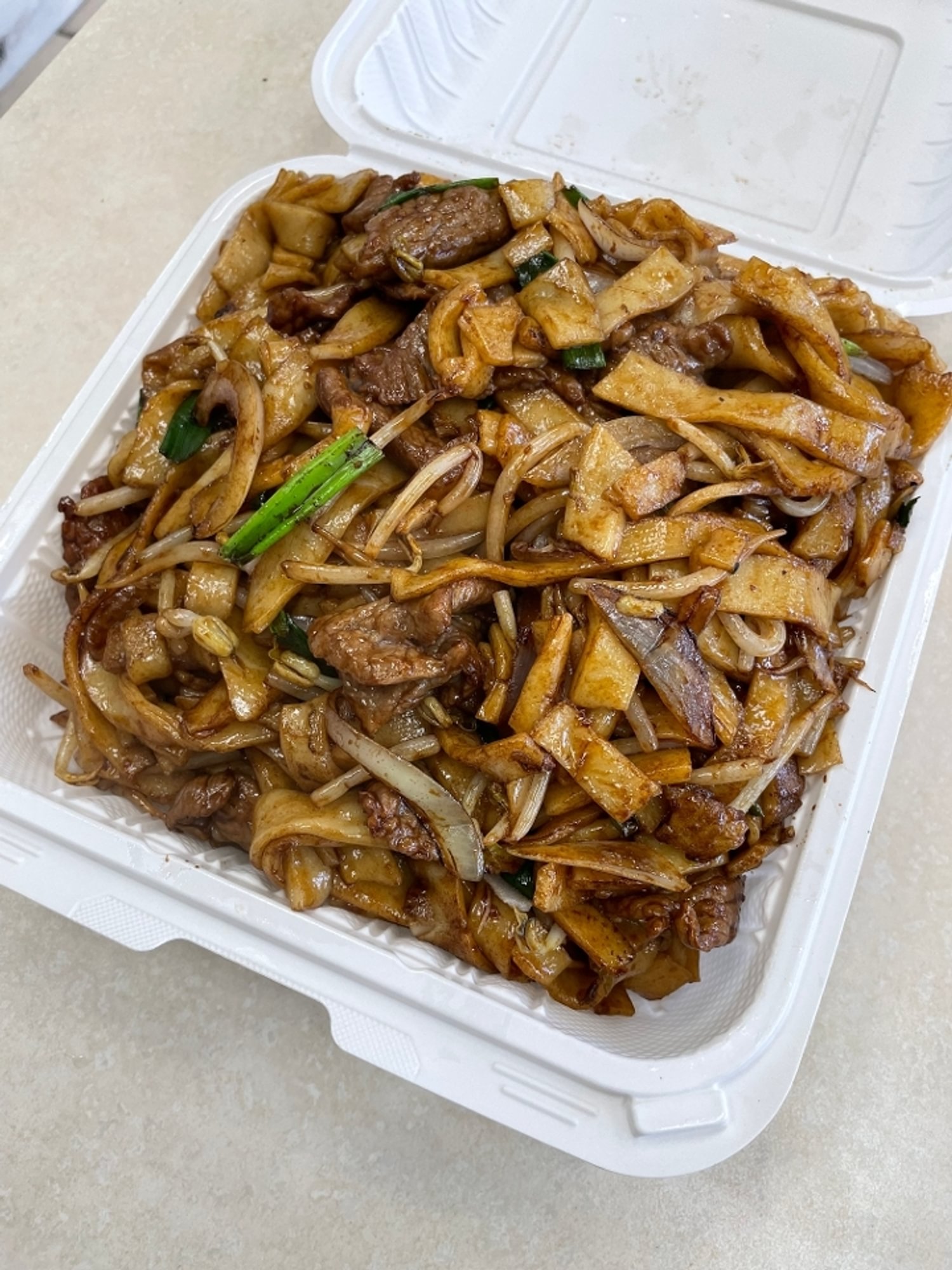 Dry Beef Chow Fun