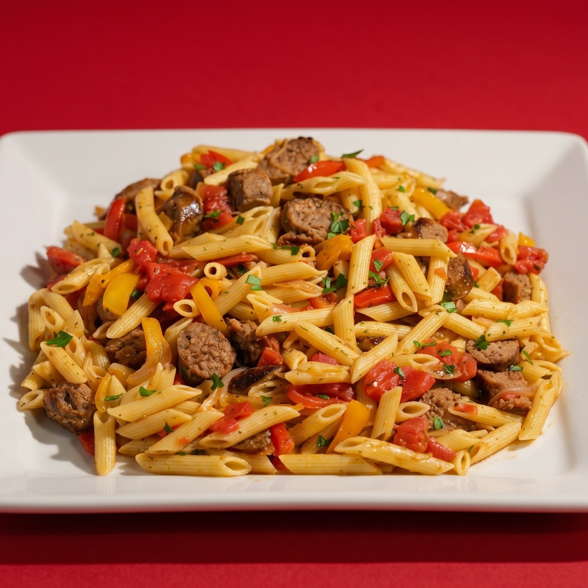 Sausage & Peppers Pasta