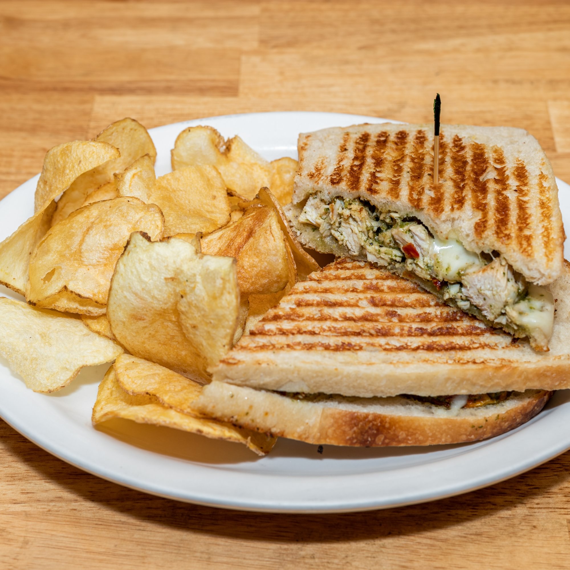Pesto Chicken Panini