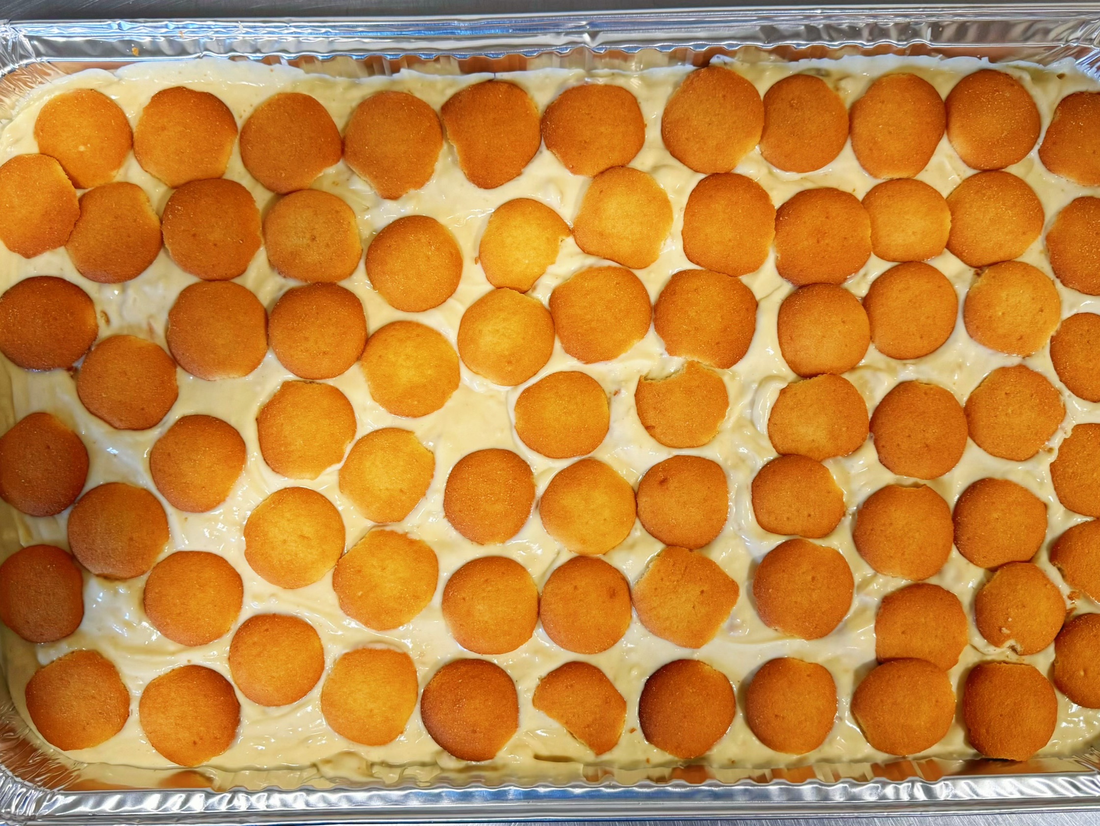 Large Full Tray Homemade Banana pudding