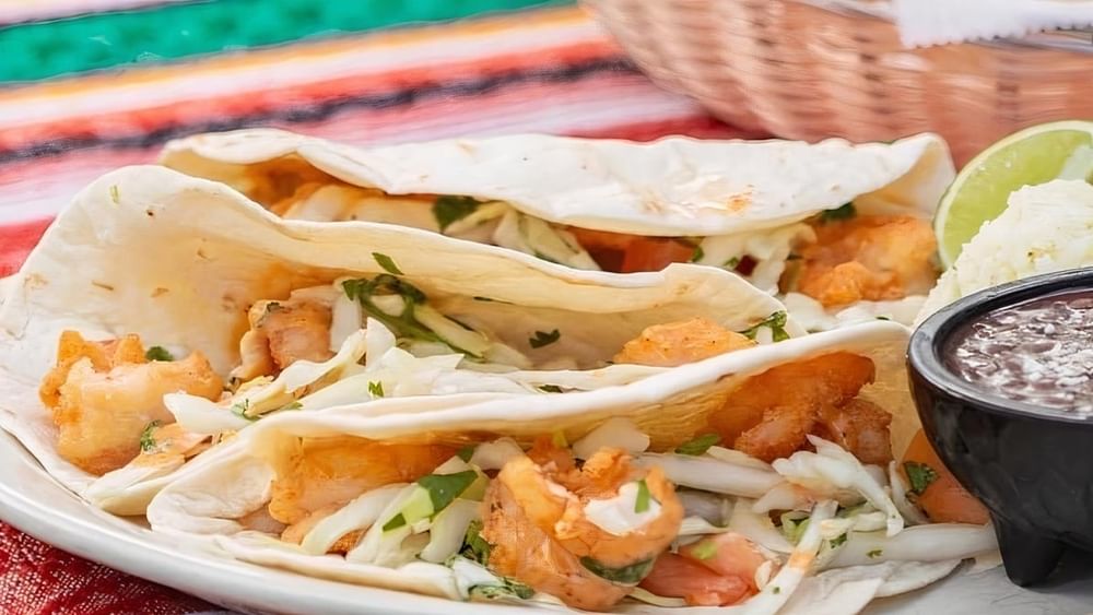 Shrimp Tacos Lunch