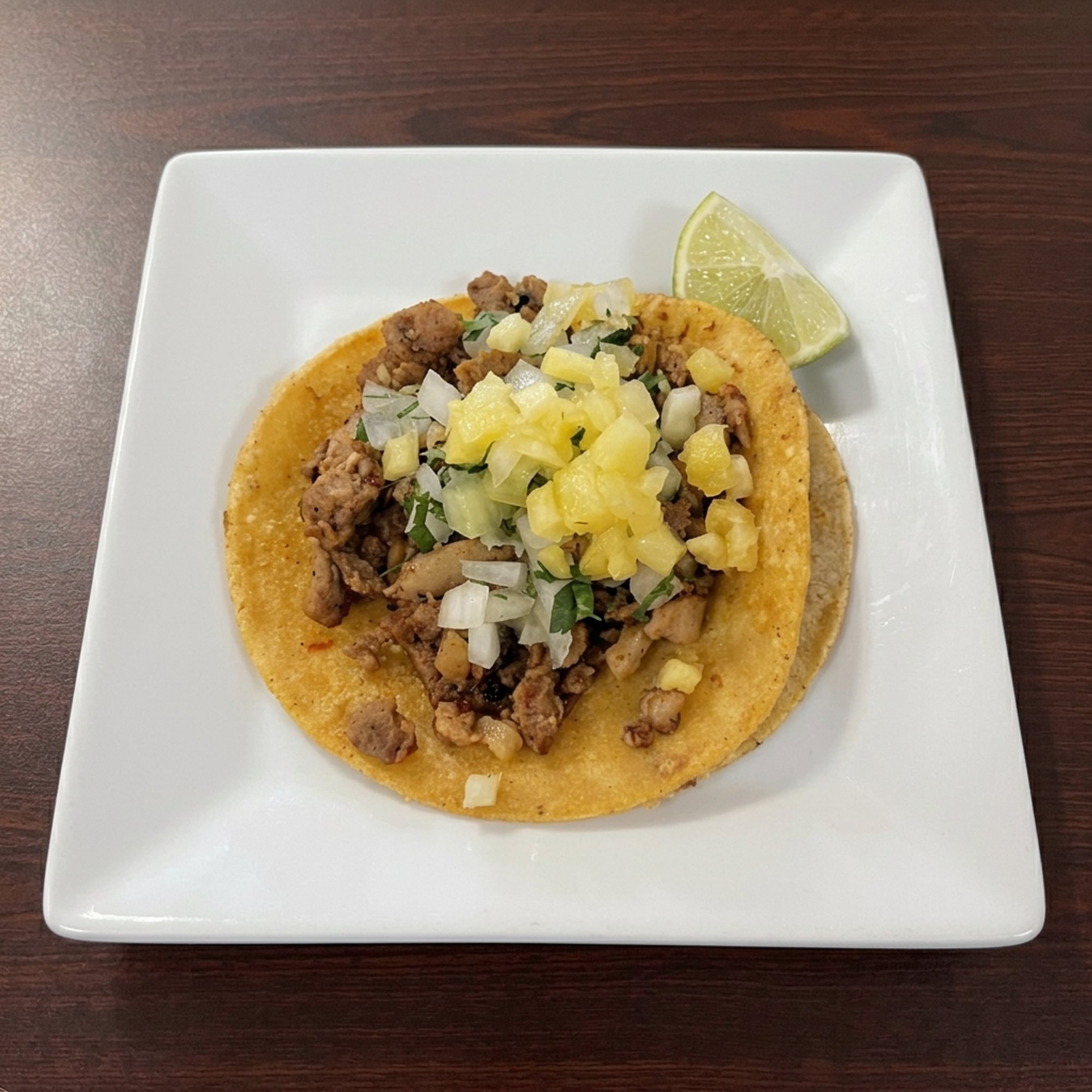 Al Pastor/Pork W/Pinapple Taco