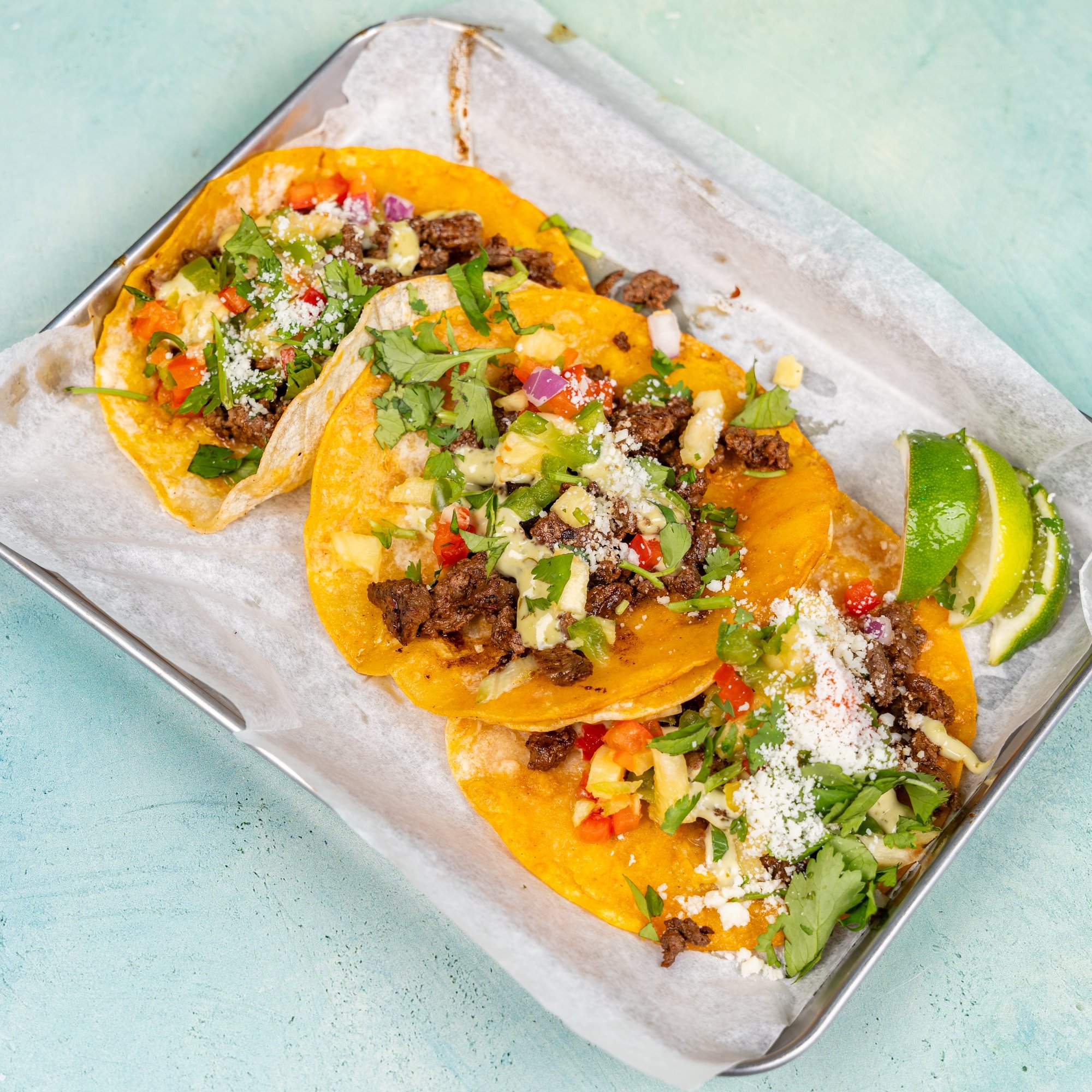 Steak al Pastor Tacos
