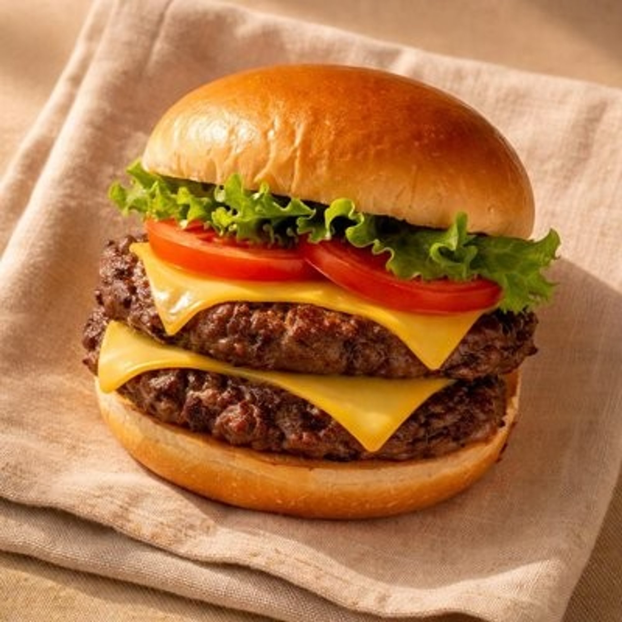 Double Cheeseburger Sandwich