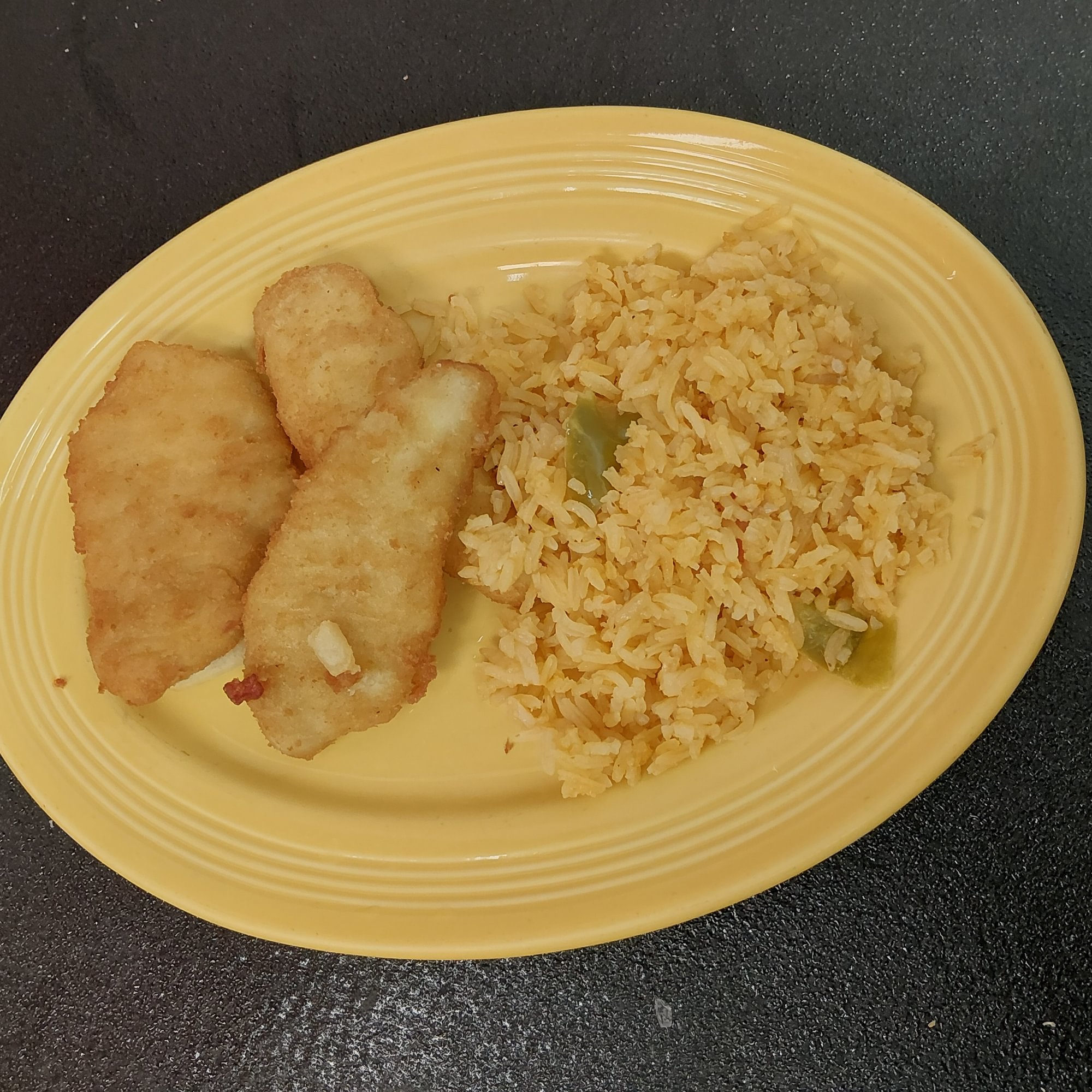 Kid’s Chicken Tenders and Rice