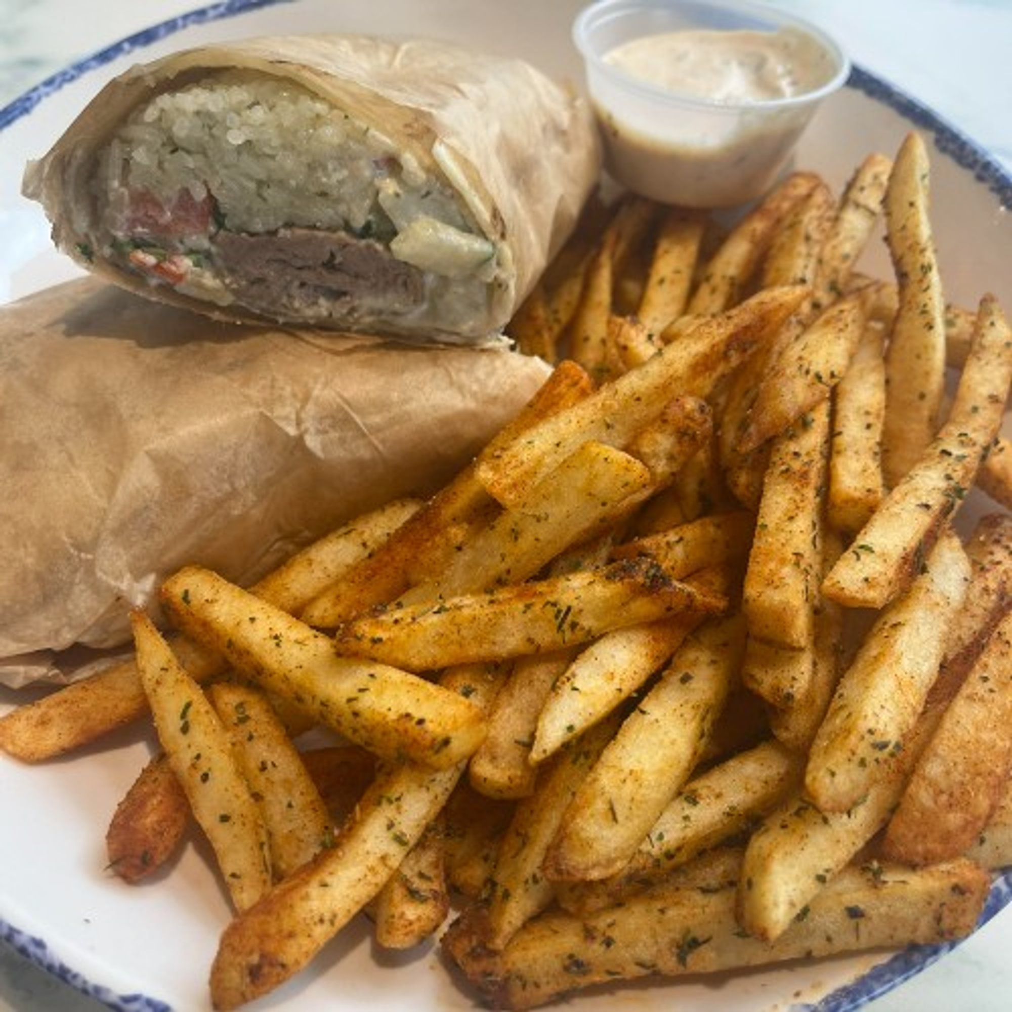 Lamb Koobideh Wrap