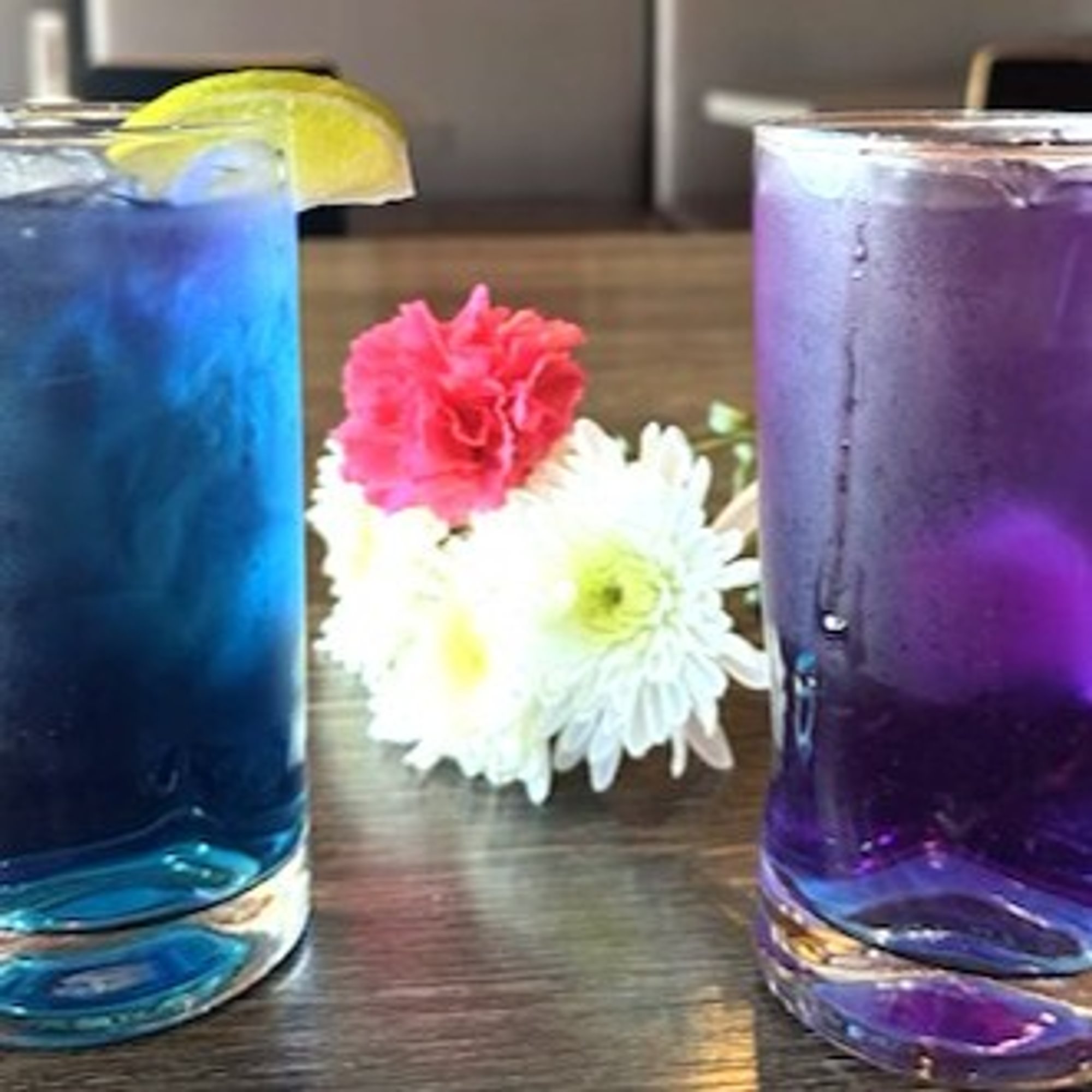 Butterfly Pea Ice Tea