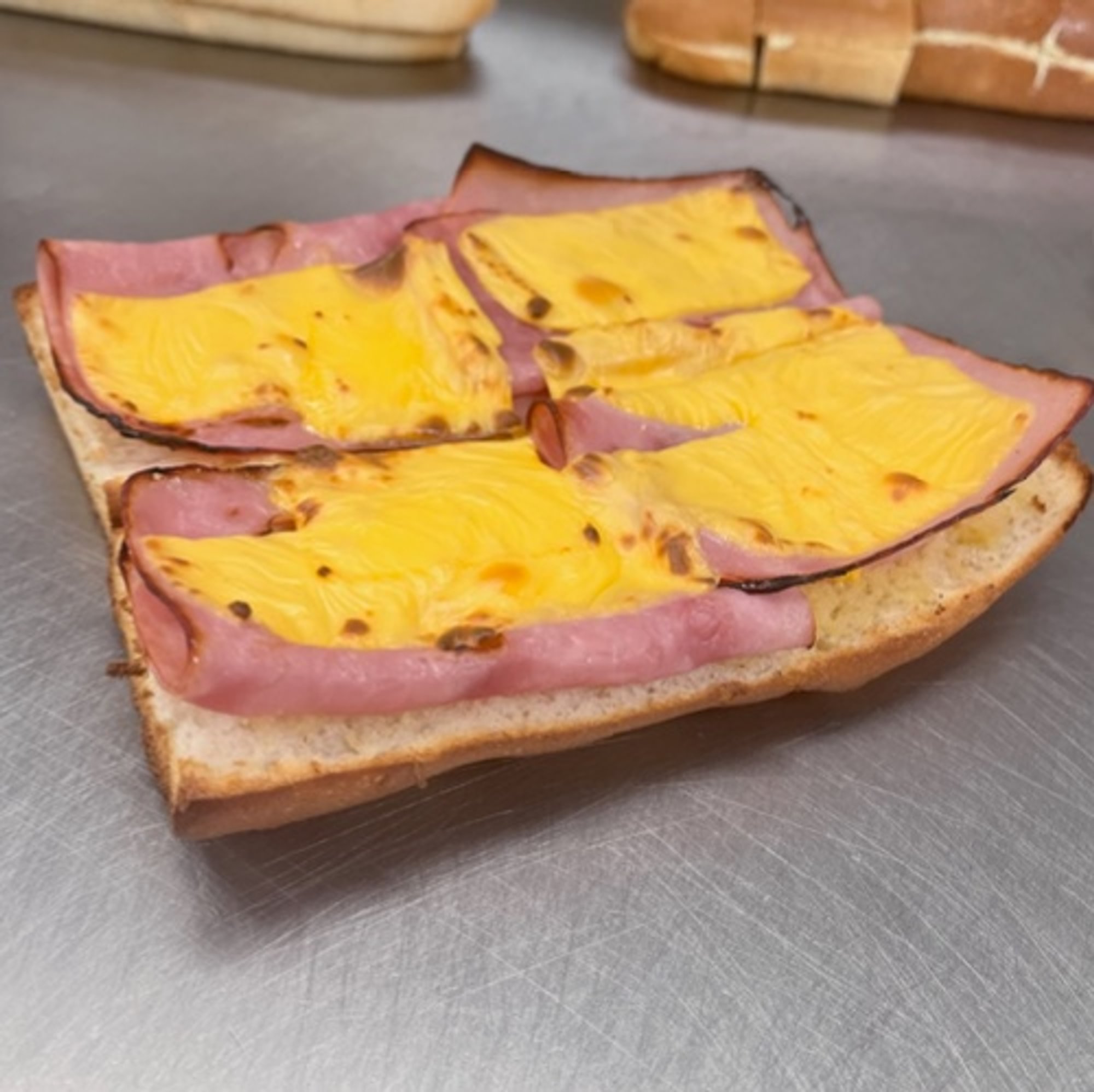 Hot Ham & Cheese Sandwich