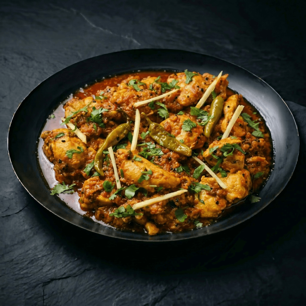 Chicken Achari Karahi - 1Lb