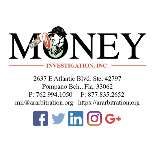 Money Investigation, Inc. Logo