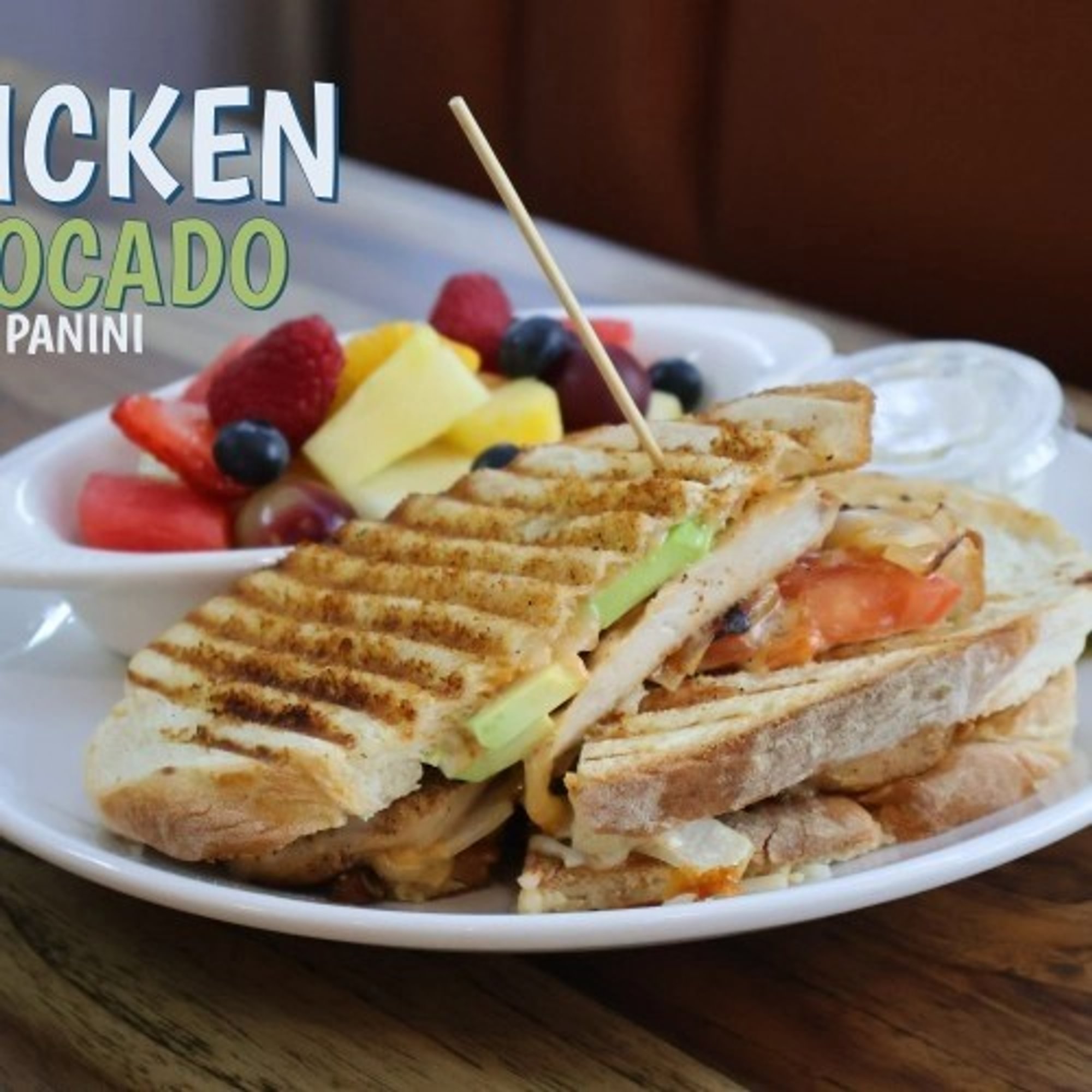 Chicken Avocado Panini
