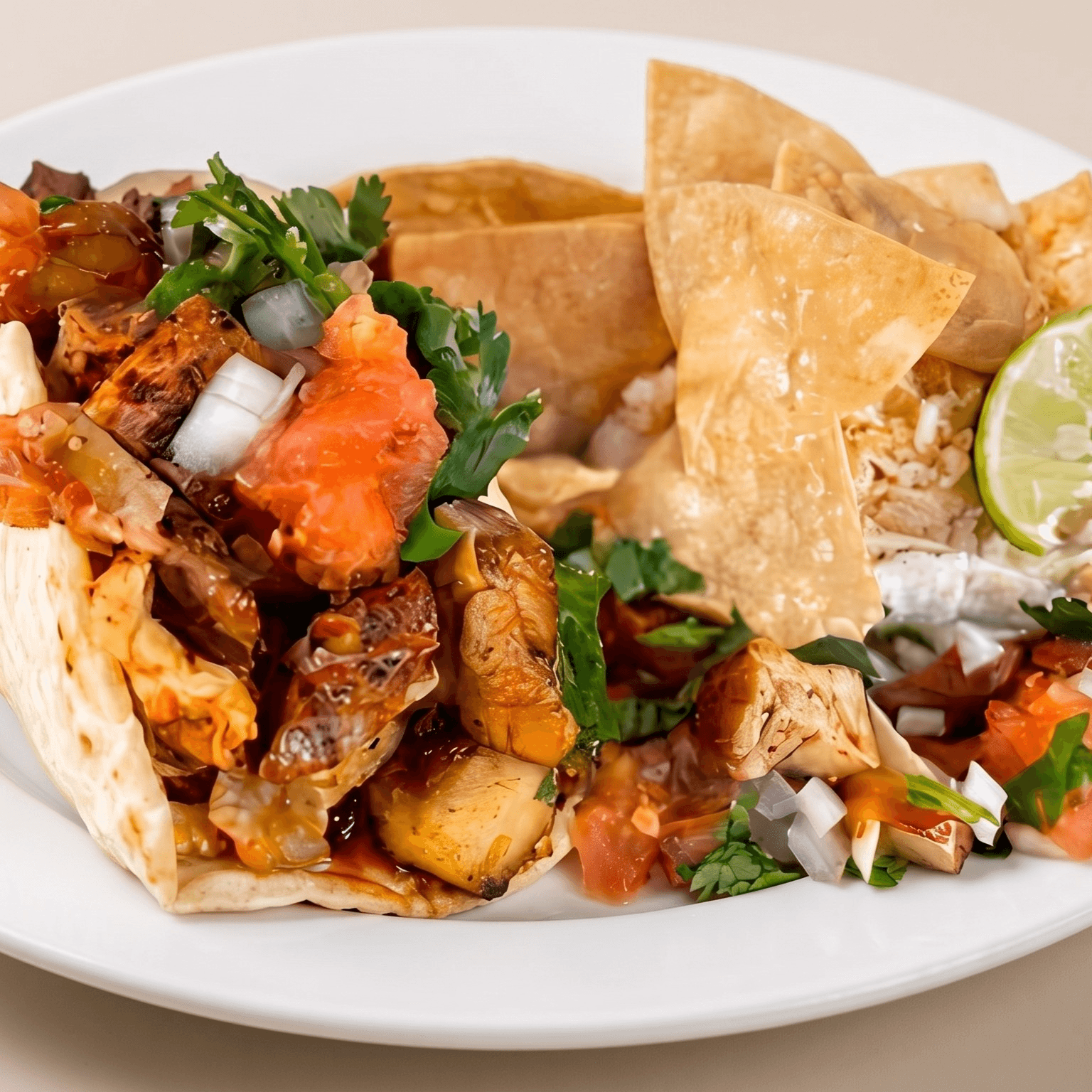 Pollo Al Pastor Taco