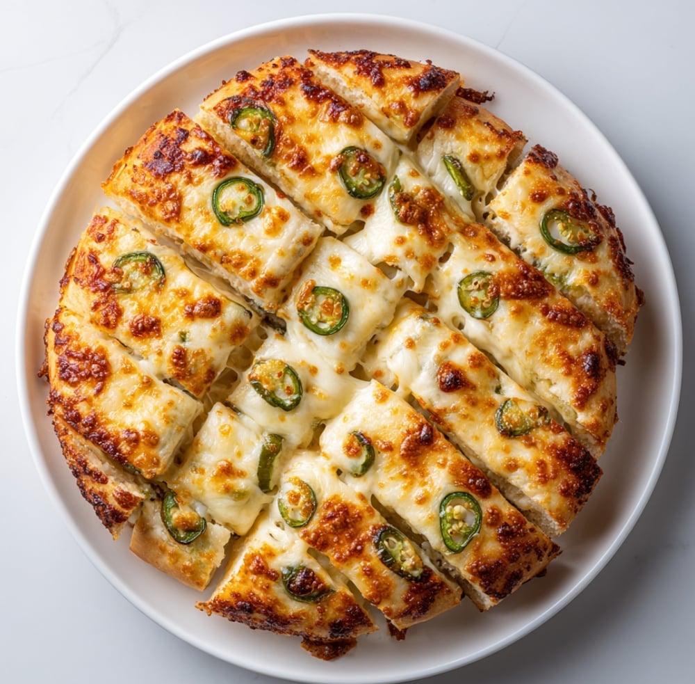 Jalapeno Cheese Breadsticks