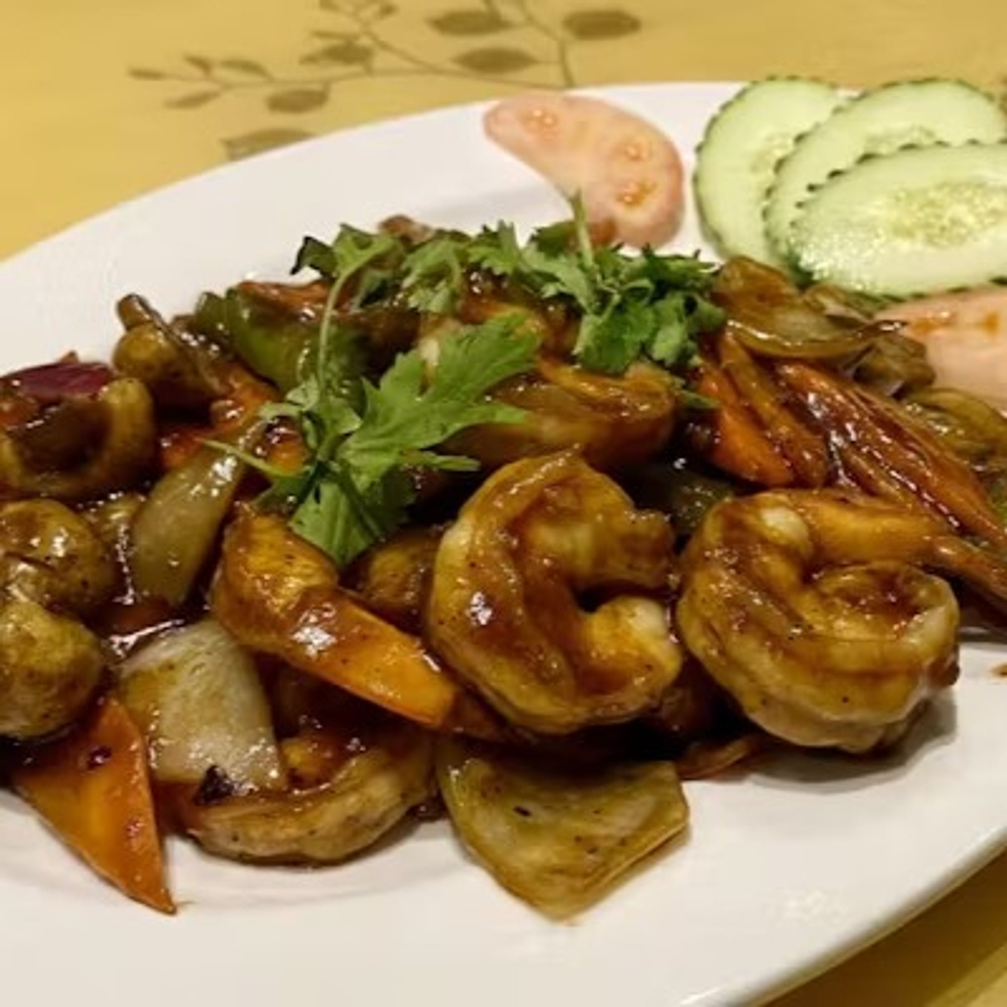 Tôm Xào Tàu Xì - Far-Traveled Shrimp
